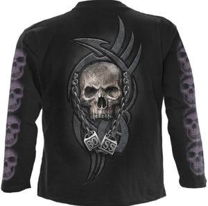 spiral direct boss reaper gothic mens long sleeve t shirt