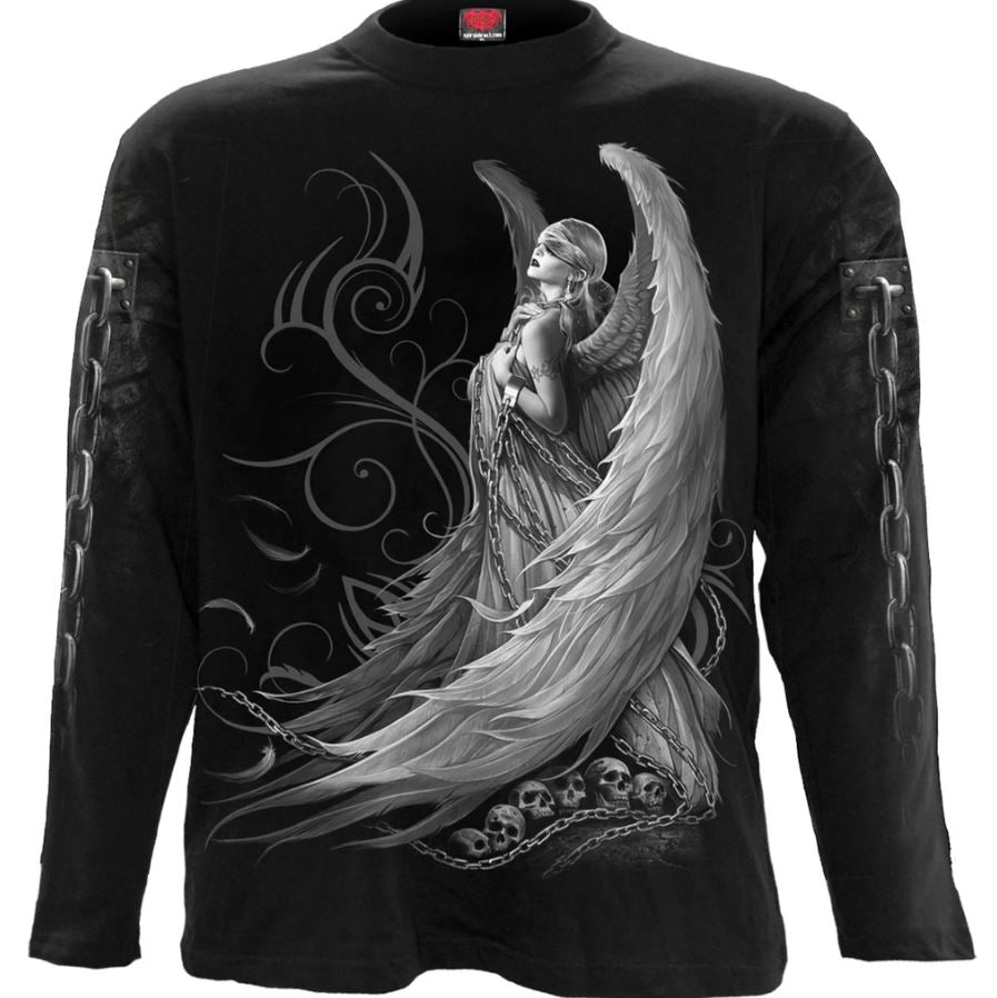 spiral direct captive spirit mens long sleeve gothic shirt