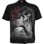 spiral direct dead kiss mens t shirt gothic grim reaper skull