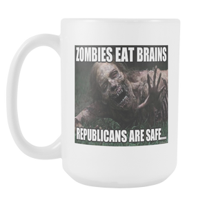 zombie meme coffee mug