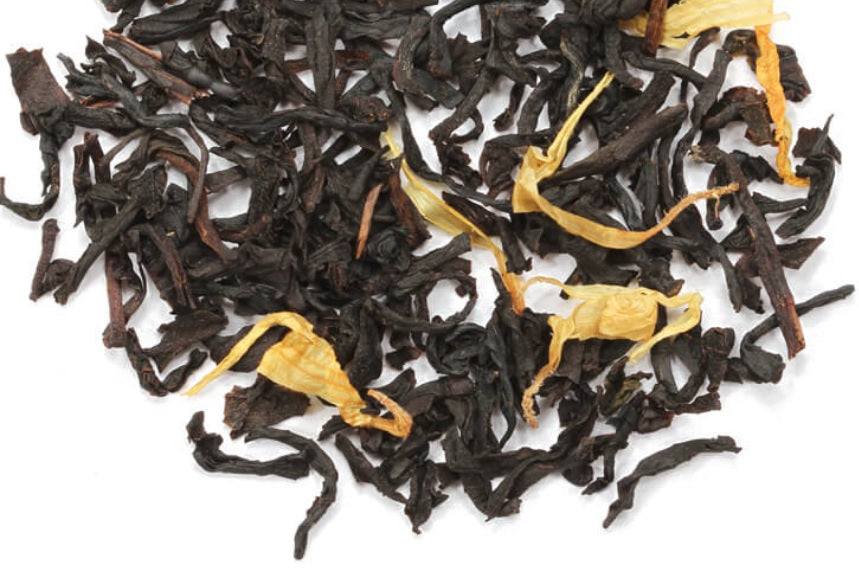 ginger peach black  tea 5 ounce bag loose leaf