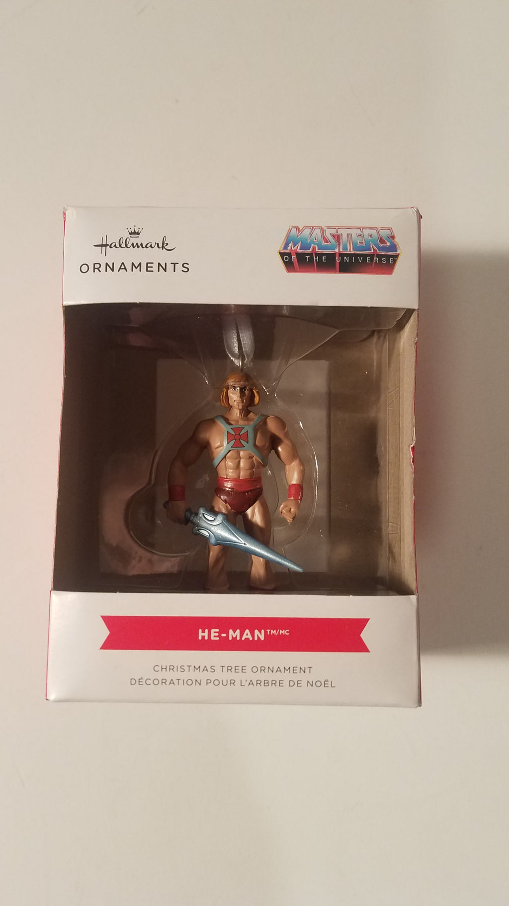 Hallmark he man masters of the universe Christmas ornament new in box