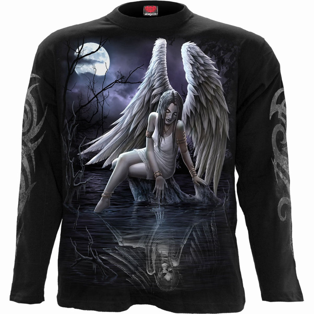 spiral direct inner sorrow angel gothic mens t shirt long sleeve new