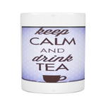 KEEP CALM AND DRINK TEA 11 OUNCE COFFEE MUG