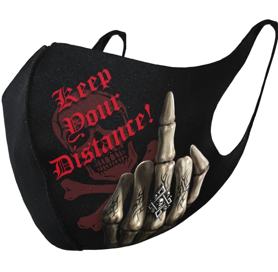 Spiral Direct keep your distance Protective Face Masks Isolation Mask Wrap