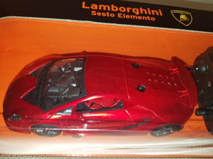 Braha Lamborghini R/C Car 1:24 Red sesto elemento new in box