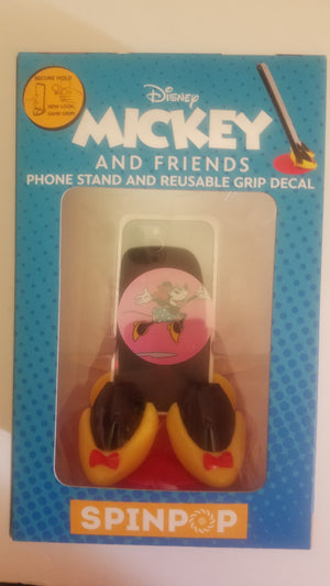 Spin Pop Disney Mickey and Friends Phone Stand Mount and Reusable Grip Decal #2