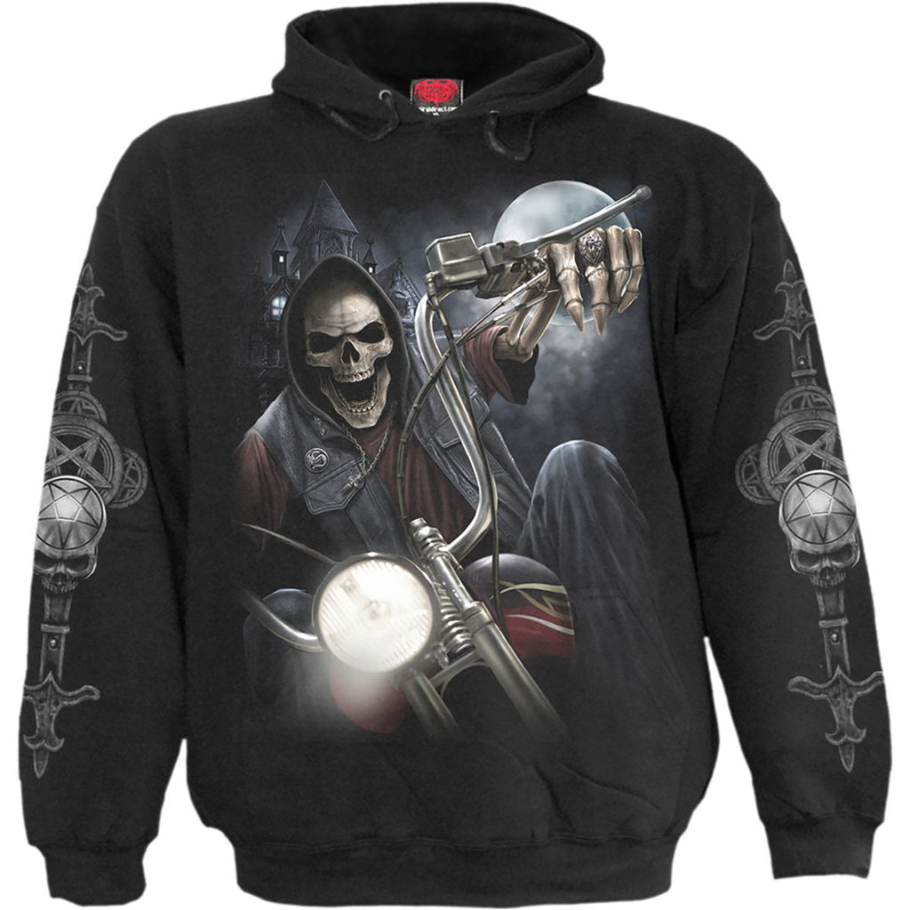 spiral direct Night church gothic mens graphic hoodie shirt