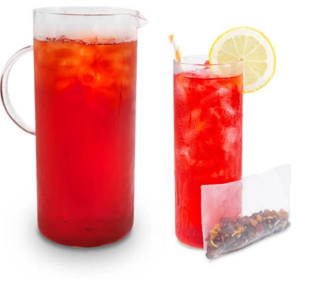 Pina colada iced tea pouch 12 count bag