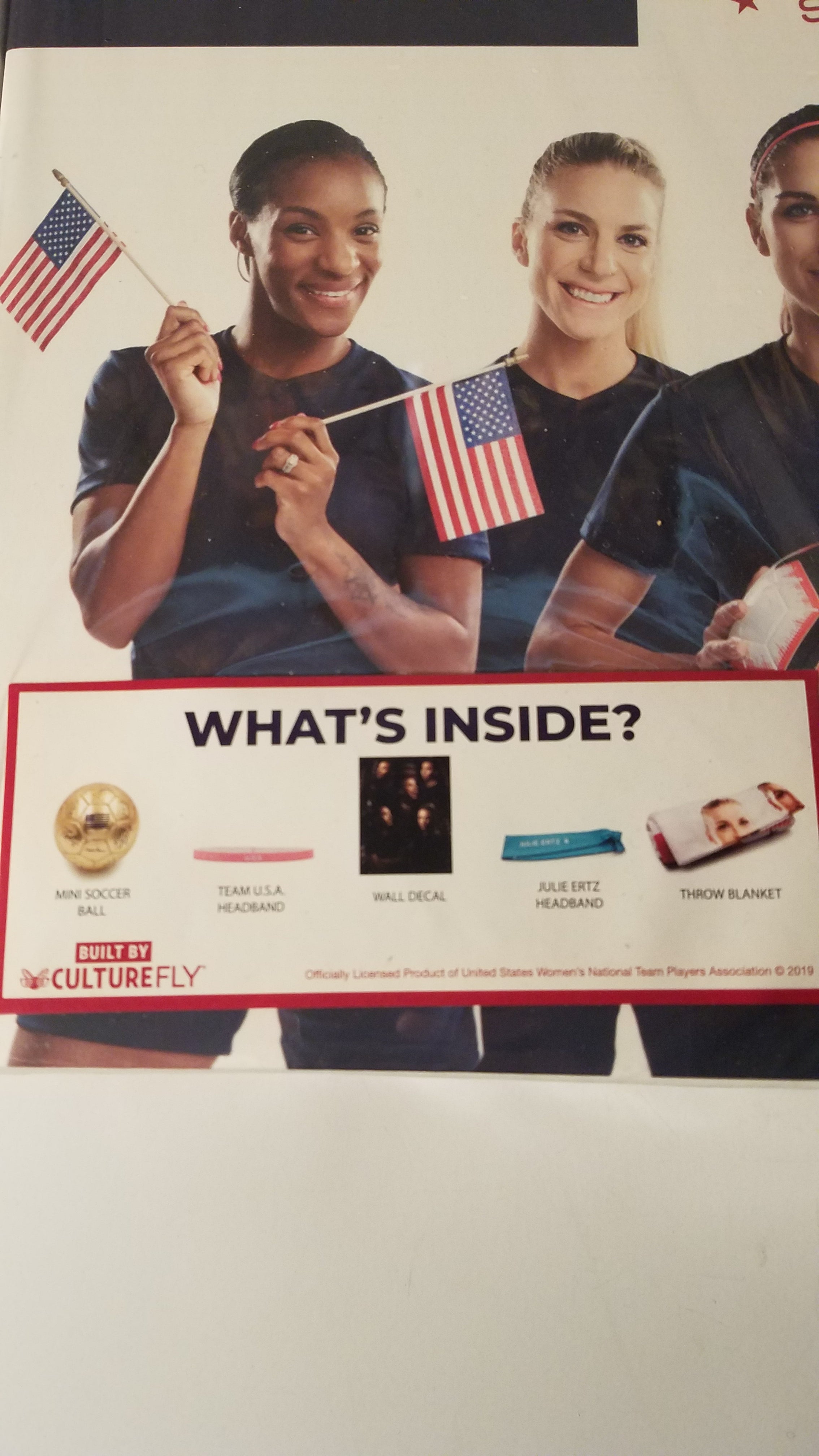 USWNT Players USA Soccer World Cup Collectors Box Gift Set factory sealed