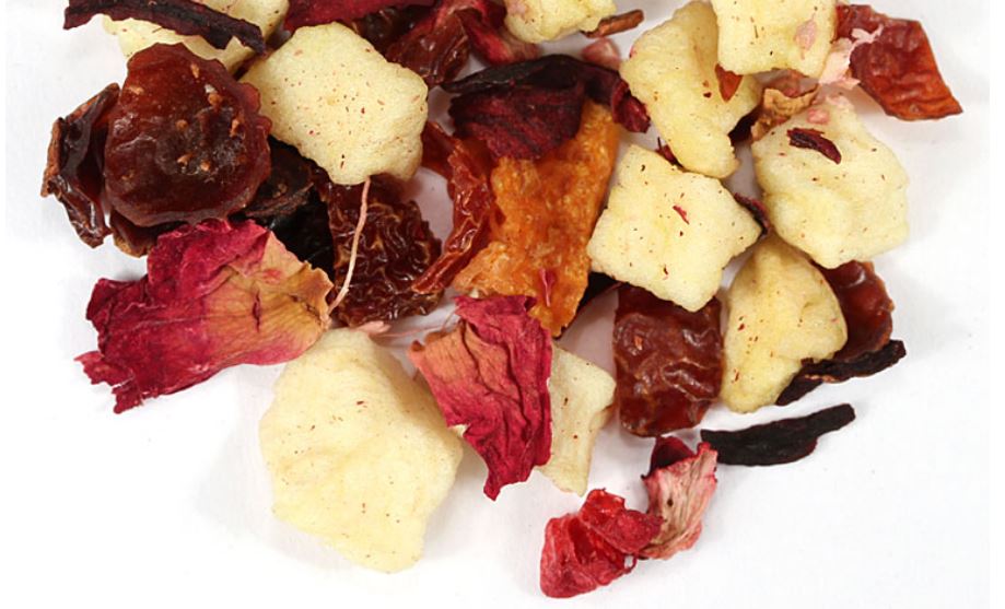 Pomegranate grove herbal tea loose leaf 5 ounce bag