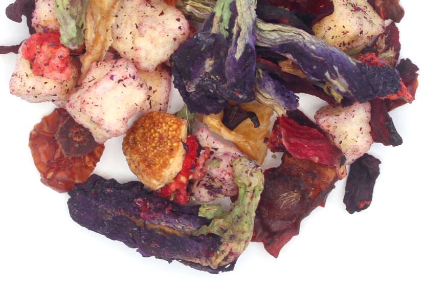purple papayaberry tea herbal tea 5 ounce loose leaf bag fresh