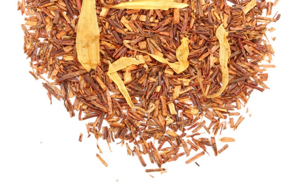 rooibos peach tea loose leaf 5 ounce bag fresh hot or cold brew new