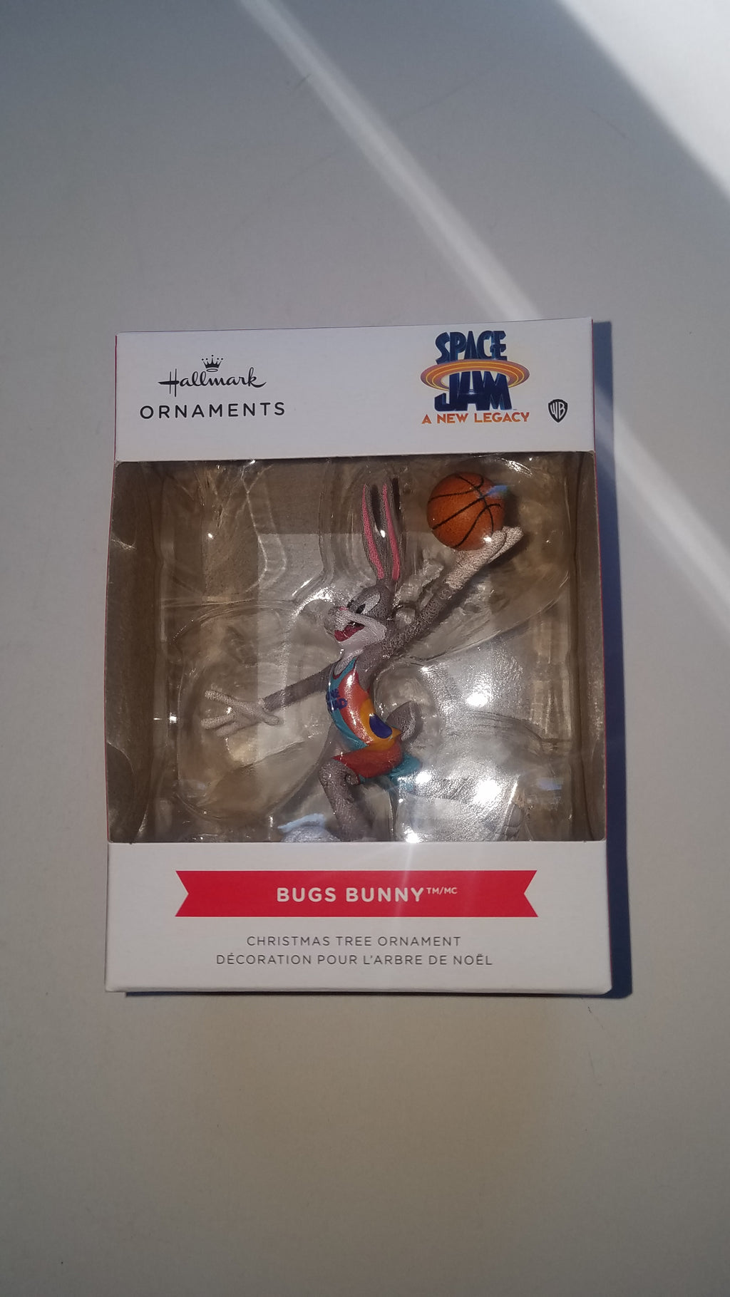 Hallmark space jam a new legacy bugs bunny Ornament new in box