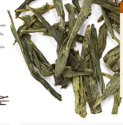 Vanilla Green tea loose leaf 5 ounce bag