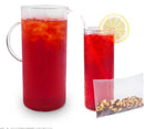 Wild strawberry iced tea pouch 12 count bag makes 32 oz  each decaf