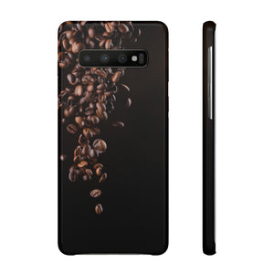 Coffee bean iphone Snap Cases