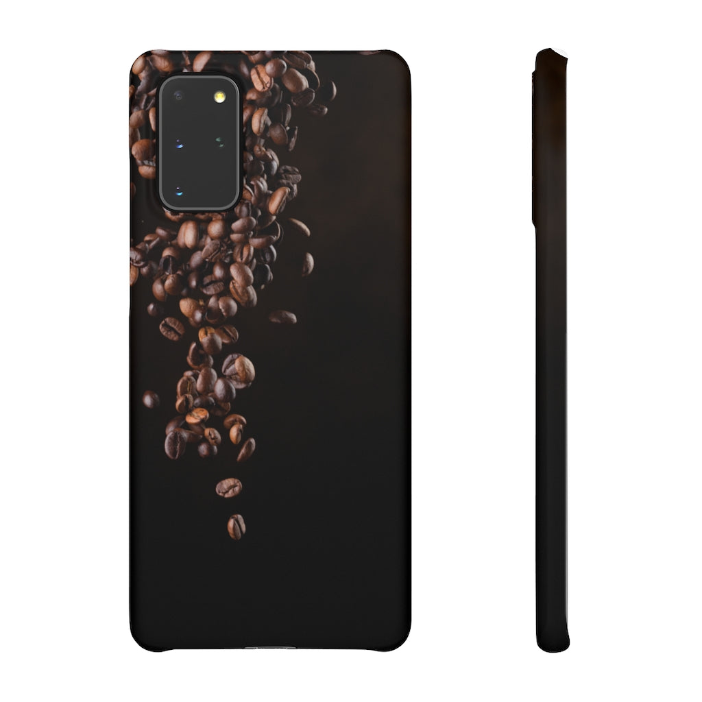 Coffee bean iphone Snap Cases