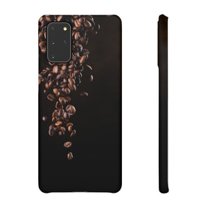 Coffee bean iphone Snap Cases