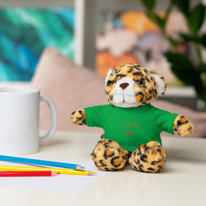 I LOVE YOU AMY Stuffed Animals with Tee