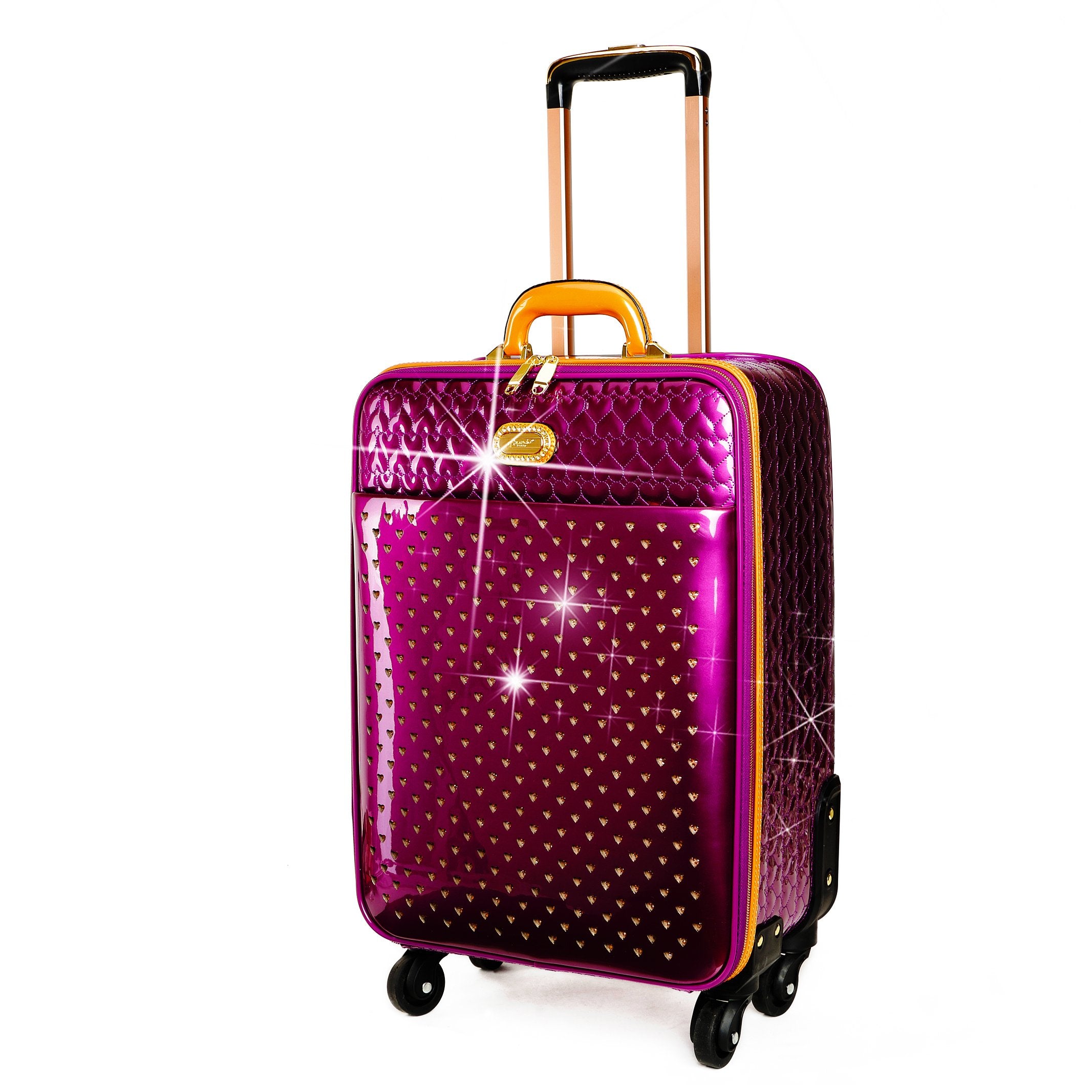 Starz Art Retro Light Weight Spinner Luggage