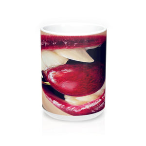 VAMPIRE CHERRY WRAP AROUND Coffee Mug