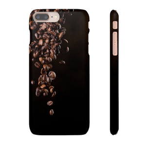 Coffee bean iphone Snap Cases