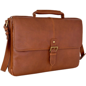 Hidesign Charles Leather 15" Laptop Compatible Briefcase Work Bag