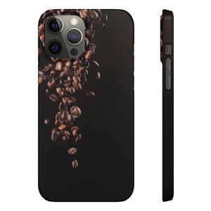 Coffee bean iphone Snap Cases