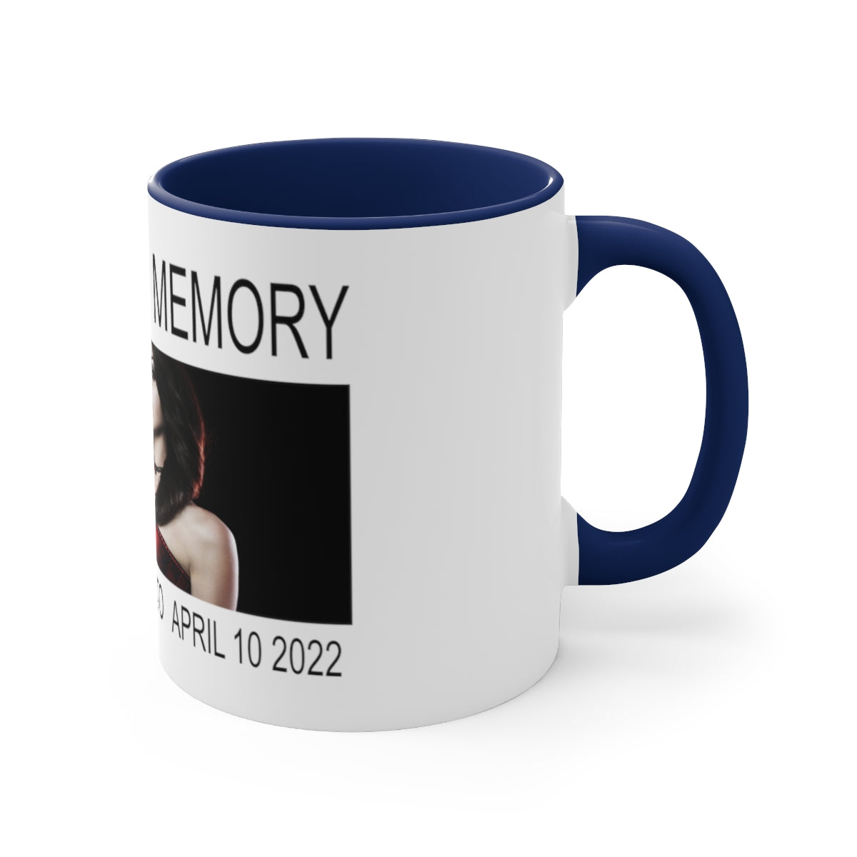 In loving memory sample Accent Coffee Mug, 11oz
