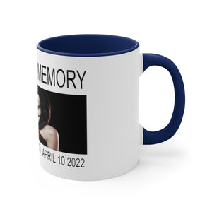In loving memory sample Accent Coffee Mug, 11oz