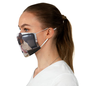 Office  Dog funny humor Fabric Face Mask