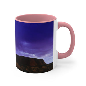 Lightning in nature Accent Coffee Mug, 11oz