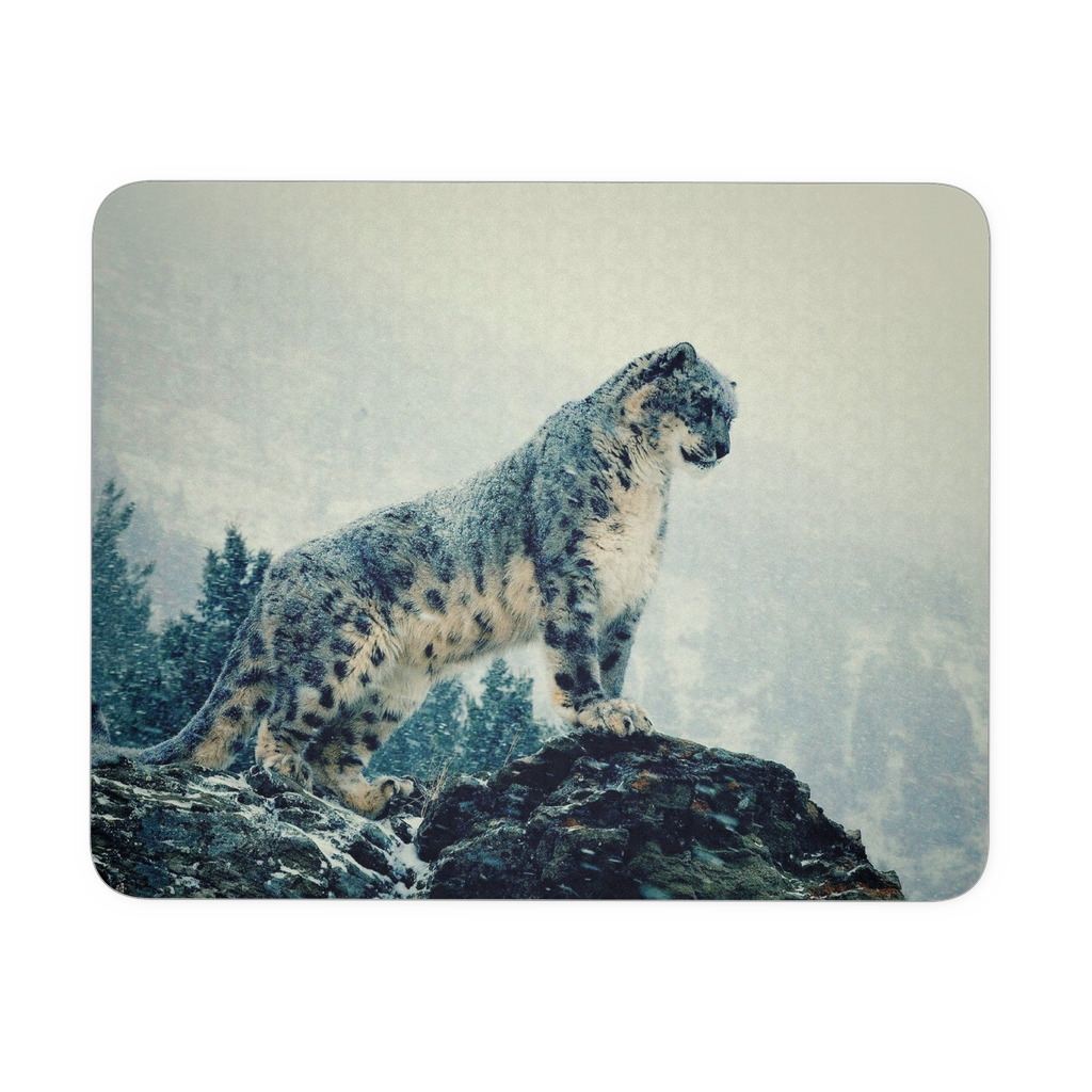 Snow Leopard mousepad