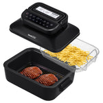 Geek Chef 7 In 1 Smokeless Electric Indoor Grill, Portable 2 in 1 Indoor Tabletop Grill &amp; Griddle