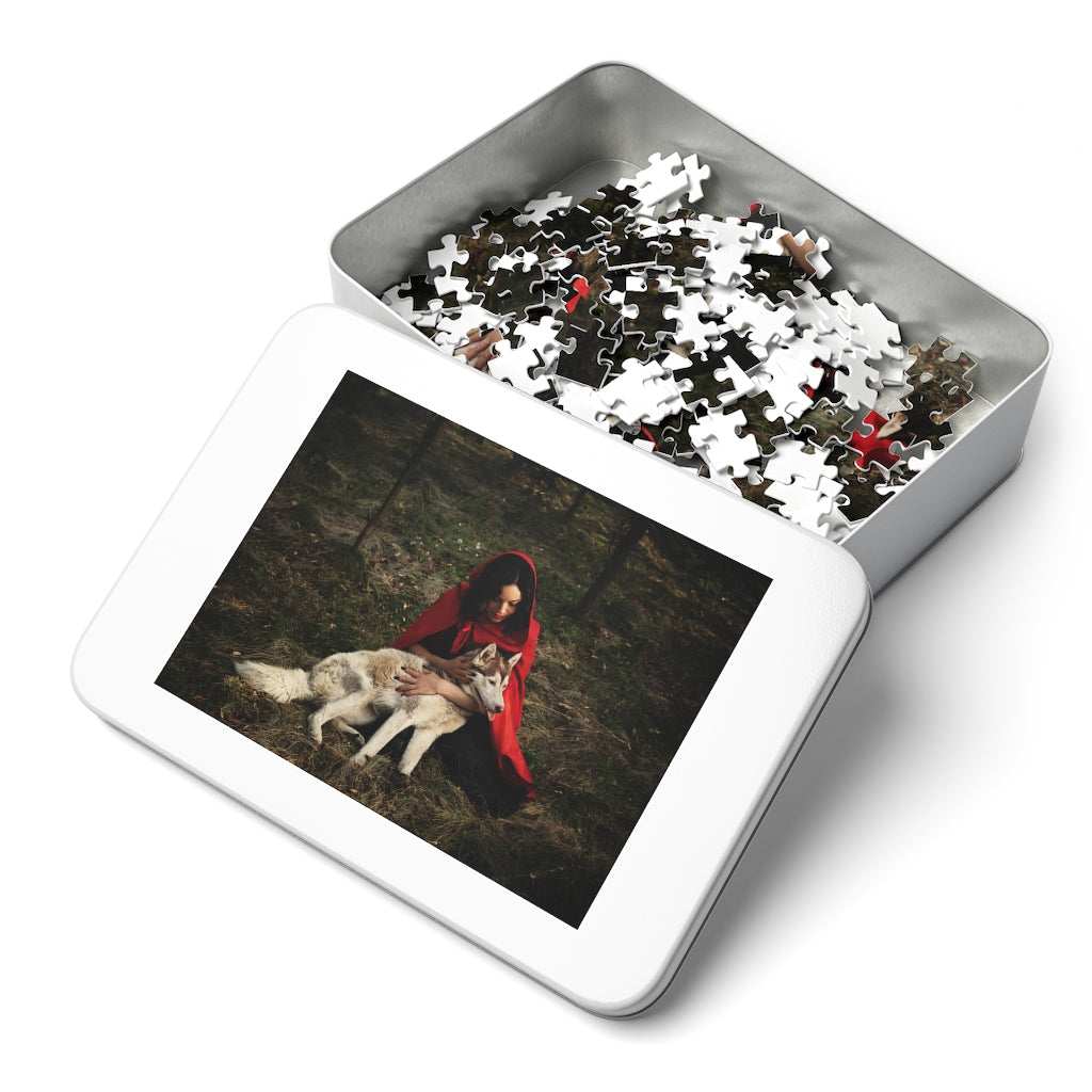 Little red riding hood and wolf  Jigsaw Puzzle (252, 500, 1000-Piece)