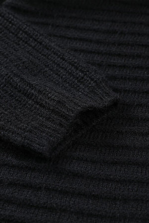 Open Front Longline Hooded Cardigan