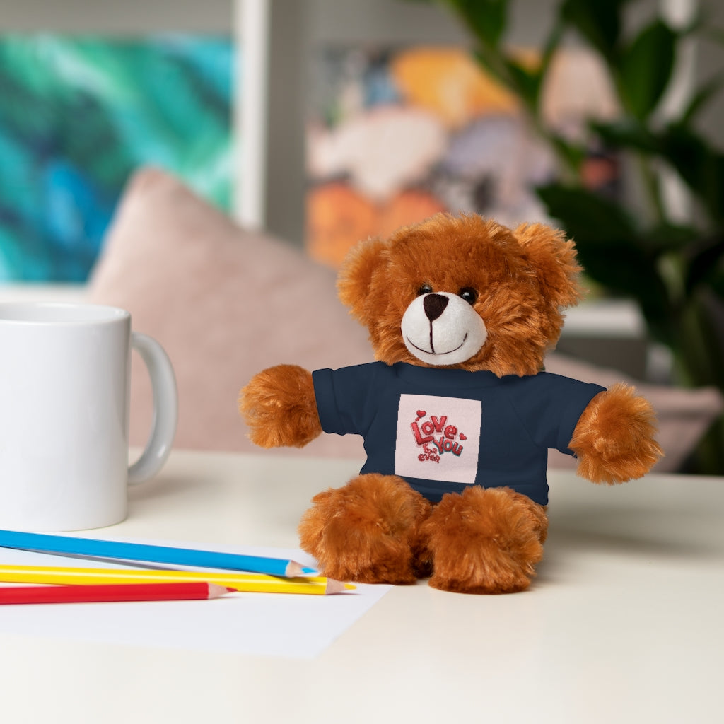 Love you Stuffed Animals with Tee