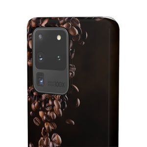 Coffee bean iphone Snap Cases
