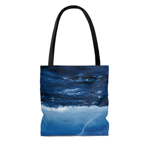 Stormy sky AOP Tote Bag