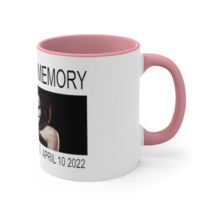 In loving memory sample Accent Coffee Mug, 11oz