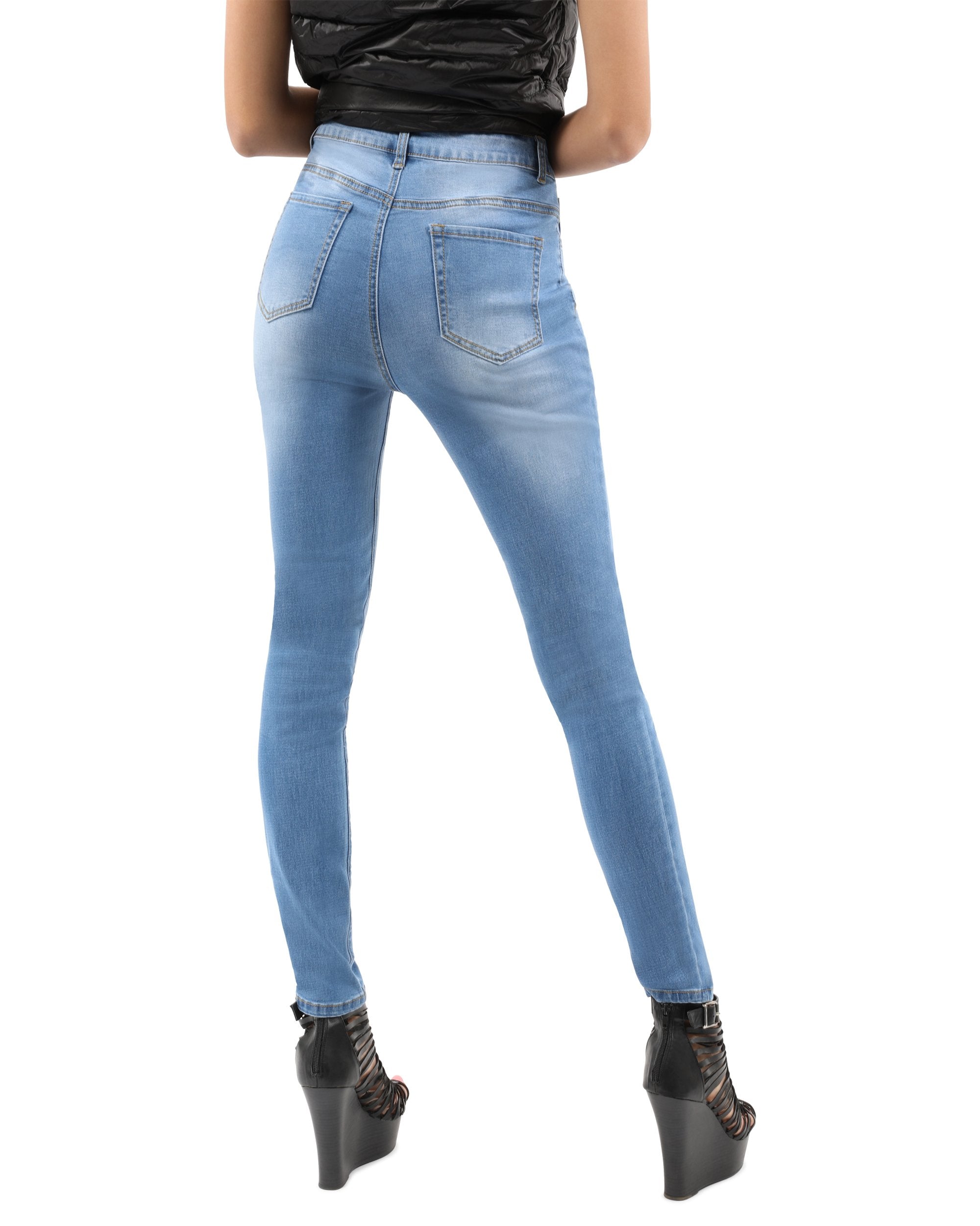 Burnley Skinny Jeans - Light Blue
