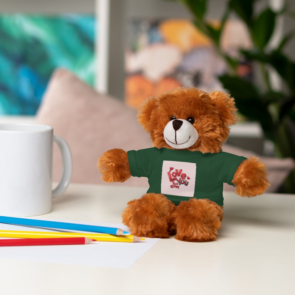 Love you Stuffed Animals with Tee