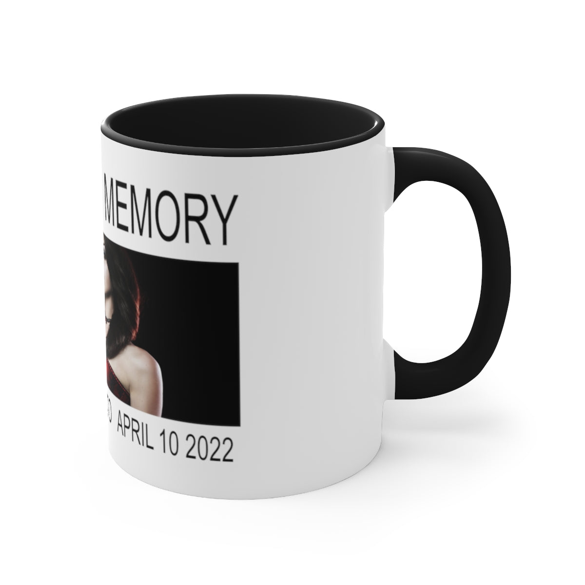 In loving memory sample Accent Coffee Mug, 11oz