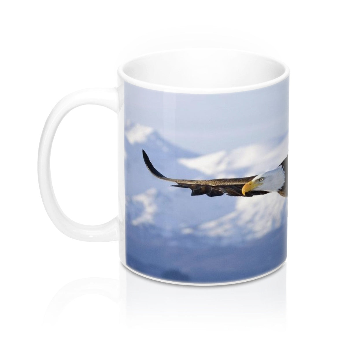 Graceful Eagle in  Flight Mug 11oz