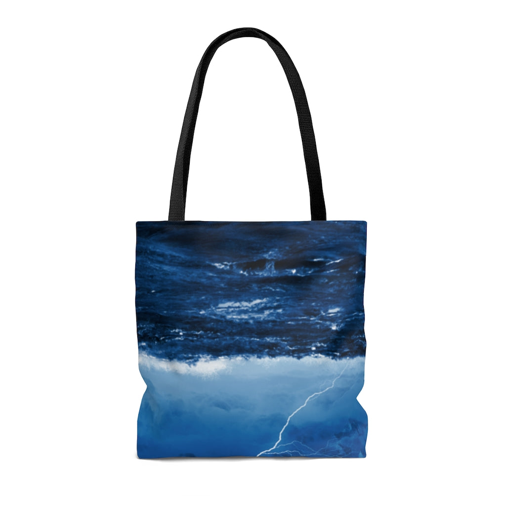 Stormy sky AOP Tote Bag