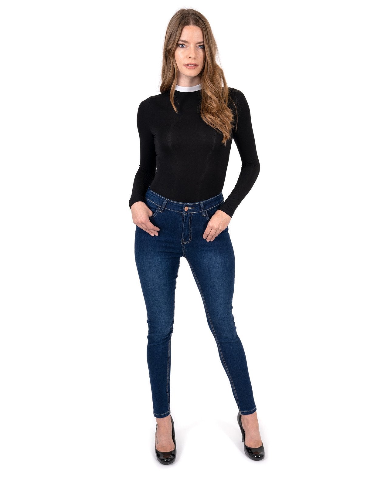 Alexis High Waisted Skinny Jeans