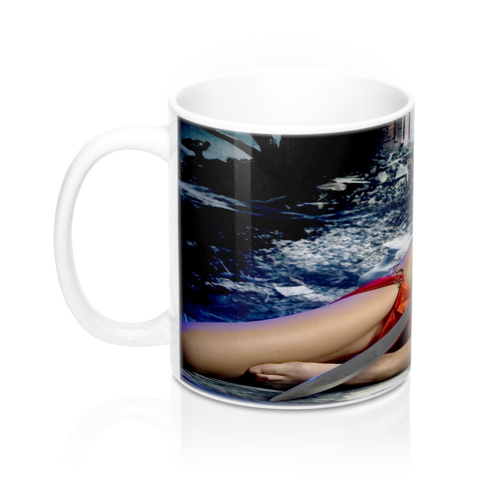 Sword Warrior Girl Fantasy Mug 11oz
