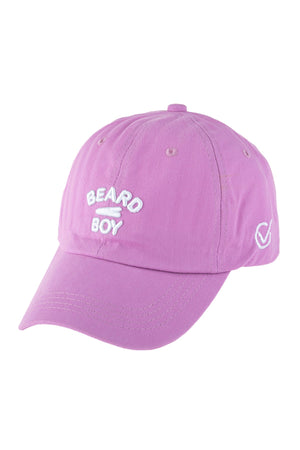 Hdt3230 - "Beard Boy" Embroidered Cap