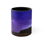 Lightning in nature Accent Coffee Mug, 11oz